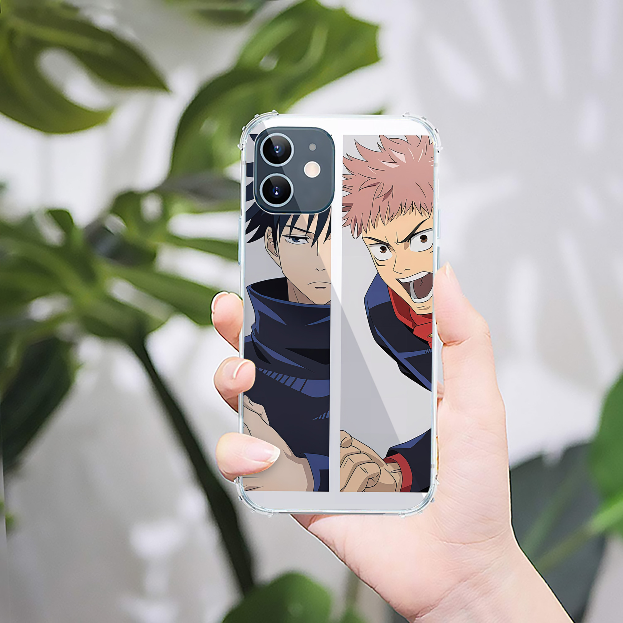 （画像用） SPY×FAMILY间谍家家酒 【iPhone 12シリーズ対応】透明スマホケース（クリアソフトケース）